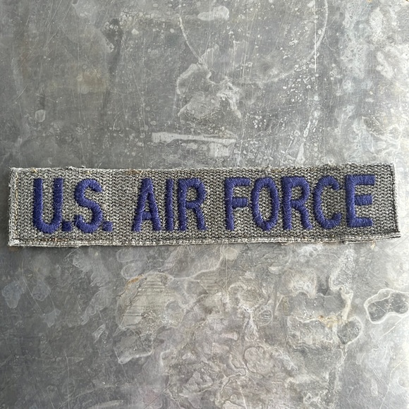 U.S. AIR FORCE embroidered tape patch - vintage - Picture 1 of 10